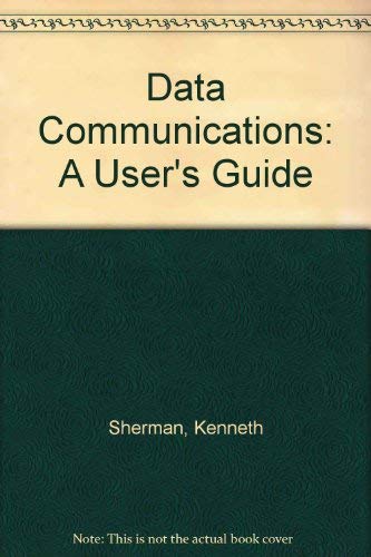 Stock image for Data communications: A users guide for sale by SecondSale