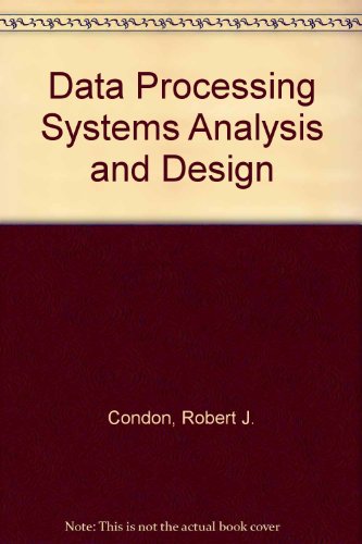 Imagen de archivo de Data Processing Systems Analysis and Design , 2nd edition a la venta por BookDepart