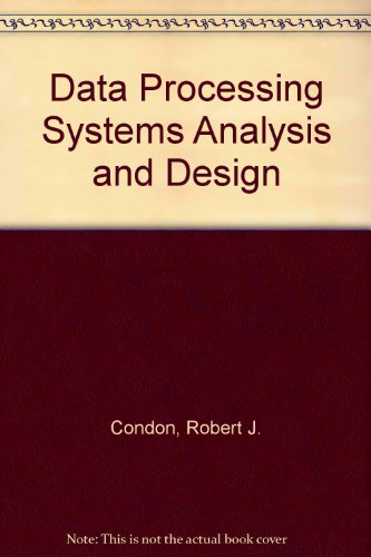Stock image for Data Processing Systems Analysis and Design , 2nd edition for sale by BookDepart
