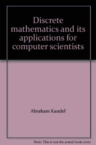 Beispielbild fr Discrete mathematics and its applications for computer scientists zum Verkauf von ThriftBooks-Atlanta