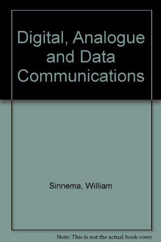 Stock image for Digital, Analog, and Data Communication for sale by Goodwill Books