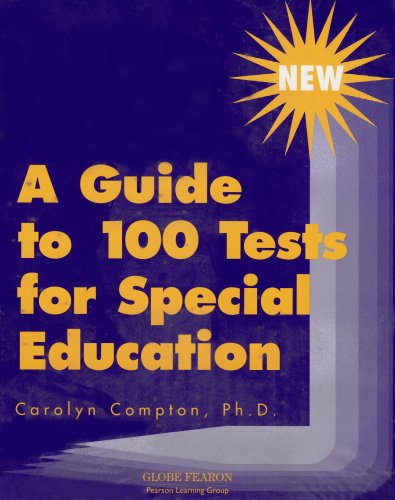 Stock image for A Guide to 100 Tests for Special Education for sale by Better World Books
