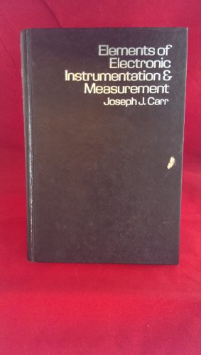 9780835916509: Elements of Electronic Instrumentation and Measurement