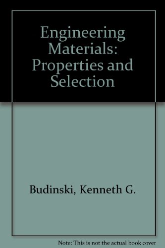 9780835916929: Engineering materials: Properties and selection