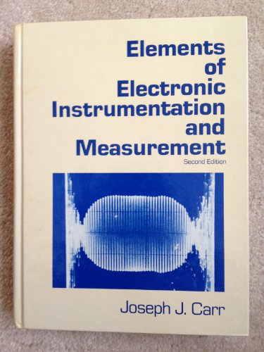 9780835917179: Elements of Electronic Instrumentation and Measurement