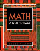 Beispielbild fr Math: A Rich Heritage zum Verkauf von "Pursuit of Happiness" Books