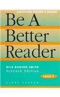 Stock image for Be a Better Reader: Level C Annotated Teacher's Edition for sale by Better World Books