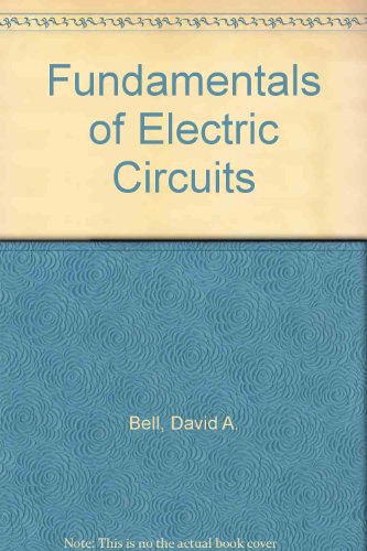 Stock image for Fundamentals of electric circuits for sale by HPB-Red
