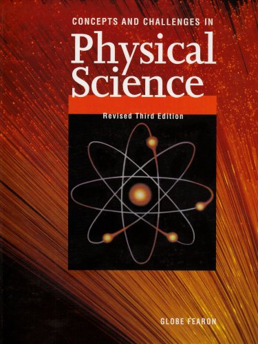 Imagen de archivo de Concepts and Challenges in Physical Science a la venta por Irish Booksellers