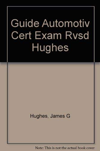 9780835926195: Guide to the Automobile Certification Examination