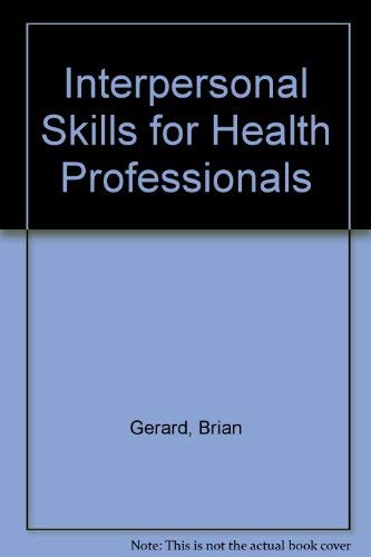 9780835931380: Interpersonal Skills for Health Professionals