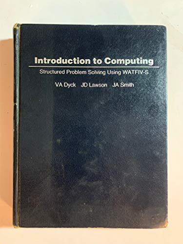 Stock image for Introduction to Computing for sale by Better World Books: West