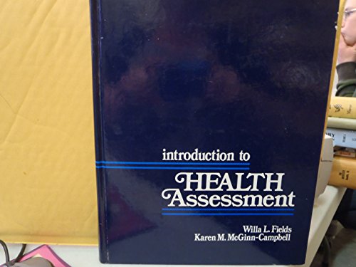 Stock image for Introduction to Health Assessment for sale by The Book Cellar, LLC