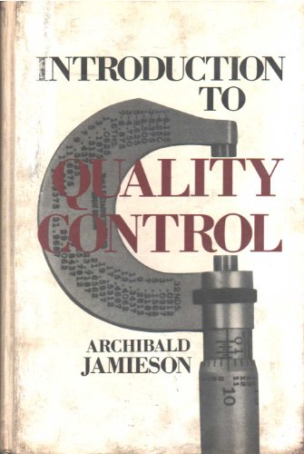 9780835932646: Introduction to Quality Control