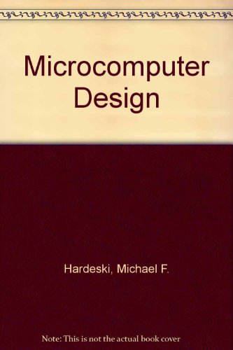 Imagen de archivo de Microcomputer Design a la venta por Bingo Used Books