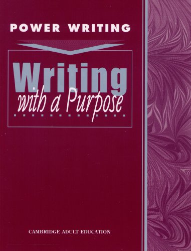 Beispielbild fr Writing with a Purpose (Power Writing: Level 5-8) zum Verkauf von Redux Books