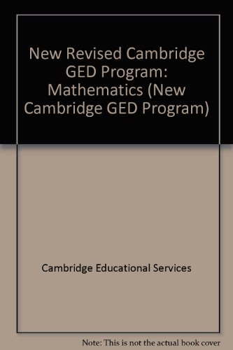 Stock image for Cambridge GED Proram - Mathematics (New, Revised) for sale by Ed Buryn Books