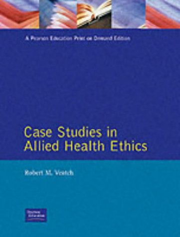 9780835949958: Case Studies in Allied Health Ethics