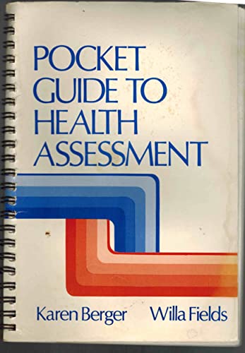Pocket Guide to Health Assessment (9780835955829) by Berger, Karen J.