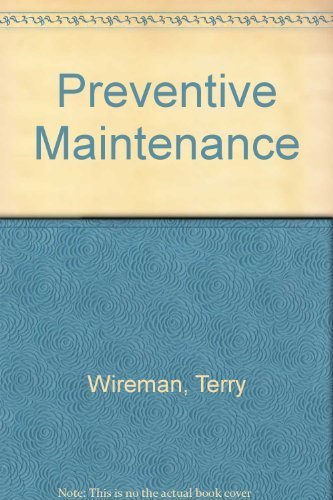 Imagen de archivo de Preventive Maintenance a la venta por -OnTimeBooks-