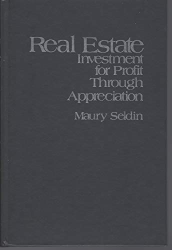 Stock image for Real Estate Investment for Profit Through Appreciation for sale by HPB-Red