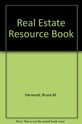 Beispielbild fr Real Estate Resource Book zum Verkauf von Wonder Book