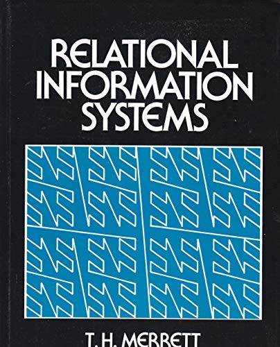 Beispielbild fr Relational Information Systems. zum Verkauf von SUNSET BOOKS