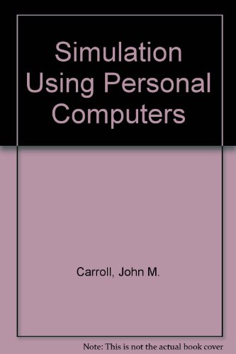 Beispielbild fr Simulation Using Personal Computers zum Verkauf von Wonder Book