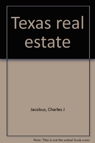 9780835975544: Texas real estate