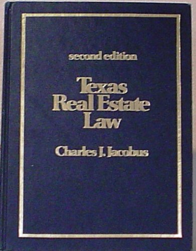 Stock image for Texas Real Estate Law for sale by ThriftBooks-Atlanta