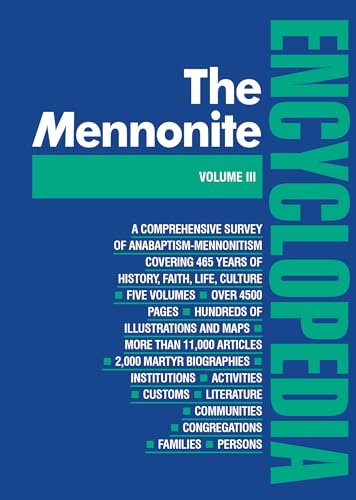 Stock image for Mennonite Encyclopedia (Volume III, I-N) for sale by Libris Hardback Book Shop