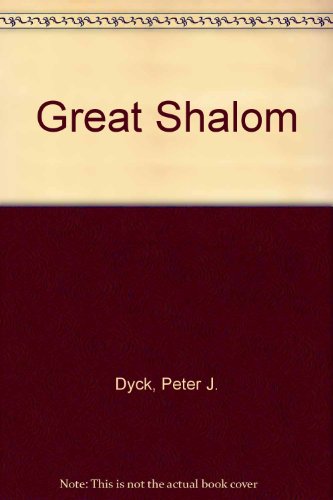 Stock image for The Great Shalom for sale by Blue Vase Books