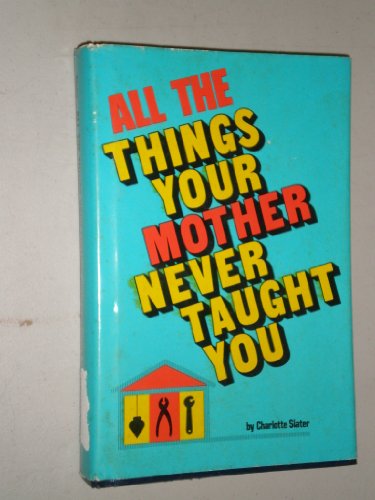 Beispielbild fr All the Things Your Mother Never Taught You zum Verkauf von Better World Books: West