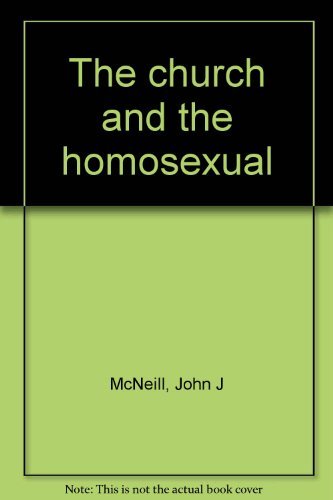 Beispielbild fr The church and the homosexual zum Verkauf von Better World Books: West