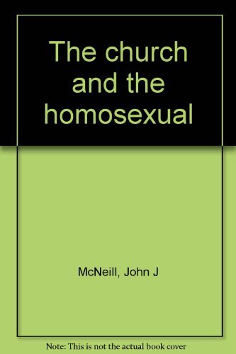 Imagen de archivo de The church and the homosexual a la venta por ThriftBooks-Atlanta