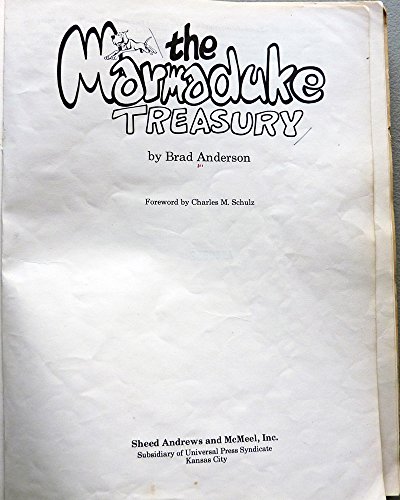 9780836211085: The Marmaduke treasury (Sheed, Andrews, and McMeel treasury series)