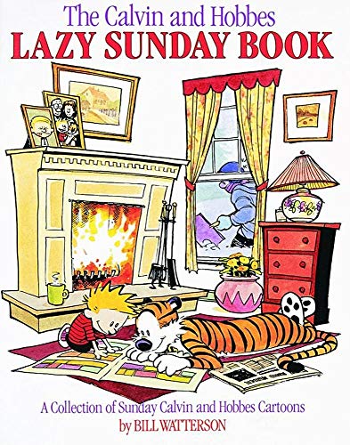 9780836218527: CALVIN & HOBBES Lazy Sunday Book: A Collection of Sunday Calvin and Hobbes Cartoons: 4