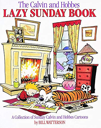 9780836218527: The Calvin and Hobbes Lazy Sunday Book: A Collection of Sunday Calvin and Hobbes Cartoons