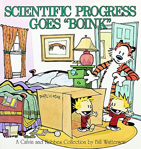 Beispielbild fr Scientific Progress Goes 'Boink': A Calvin and Hobbes Collection (Volume 9) zum Verkauf von Wonder Book