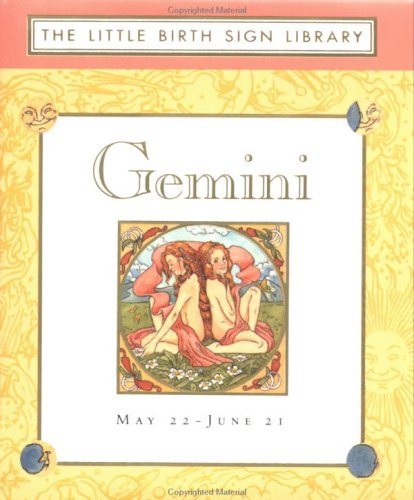 9780836230734: Gemini: The Sign of the Twins (The Little Birth Sign Library)