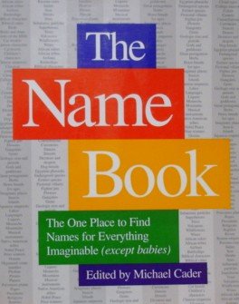 Stock image for The Name Book for sale by Goodwill of Colorado