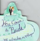 9780836236262: Cut-out-shape Gift Book (Here Comes the Bride: Wit and Wisdom on Weddings)