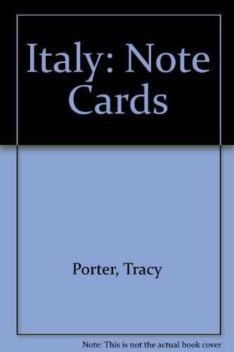 Italy: Note Cards (9780836250268) by Porter, Tracy