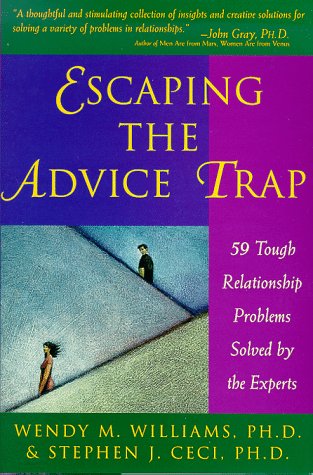 Beispielbild fr Escaping the Advice Trap zum Verkauf von HPB-Diamond