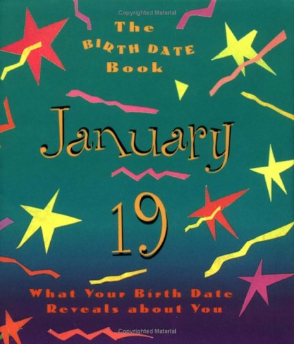Birth Date Gb January 19 (9780836259292) by Ariel Books