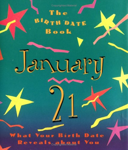 Birth Date Gb January 21 (9780836259315) by Ariel Books