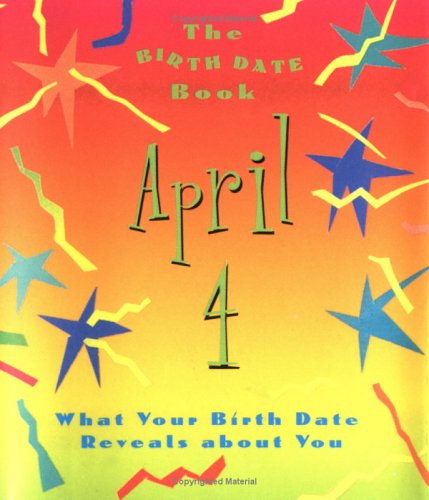 Birth Date Gb April 4 (9780836260113) by Ariel Books