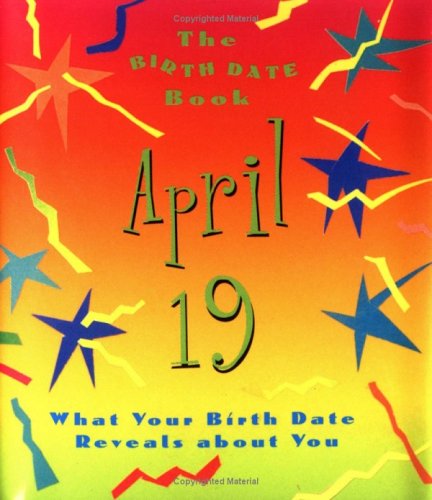 Birth Date Gb April 19 (9780836260281) by Ariel Books