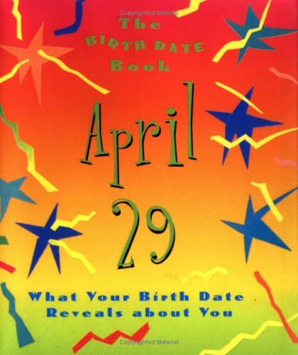 9780836260397: The Birth Date Book April 29