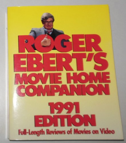 Beispielbild fr Roger Ebert's Movie Home Companion: Full-Length Reviews of Movies on Video zum Verkauf von Wonder Book